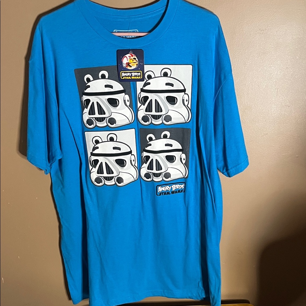 😄Angry Birds Star Wars T Shirt NWT- Size XXL